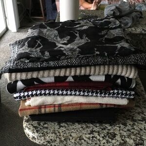Awesome 8 Piece Scarf Bundle 
All in excellent condition, most never used
